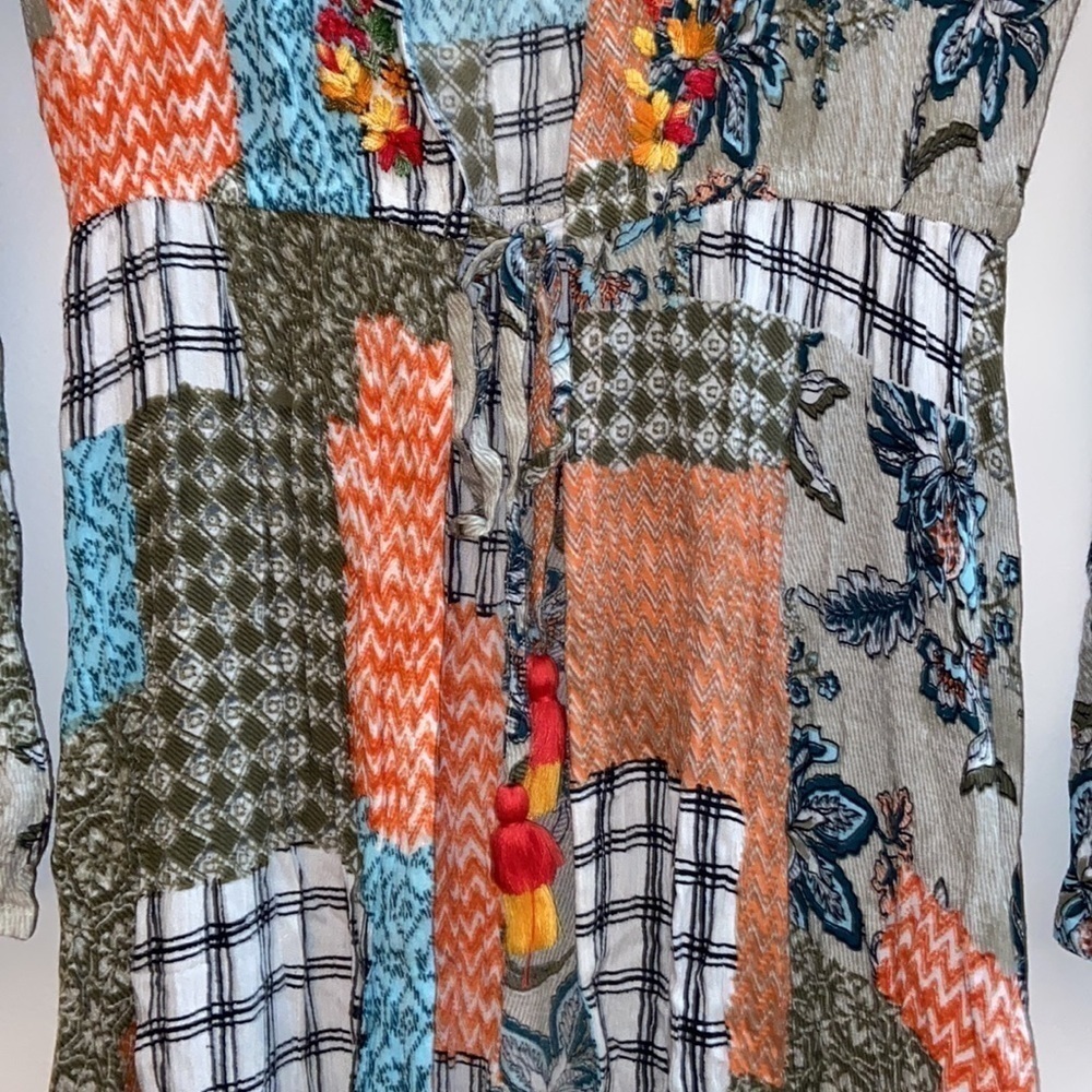 RAGA Arizona Hi-Lo Wrap Dress, Sample Piece, NWT, size S, material has stretch - Picture 3 of 11